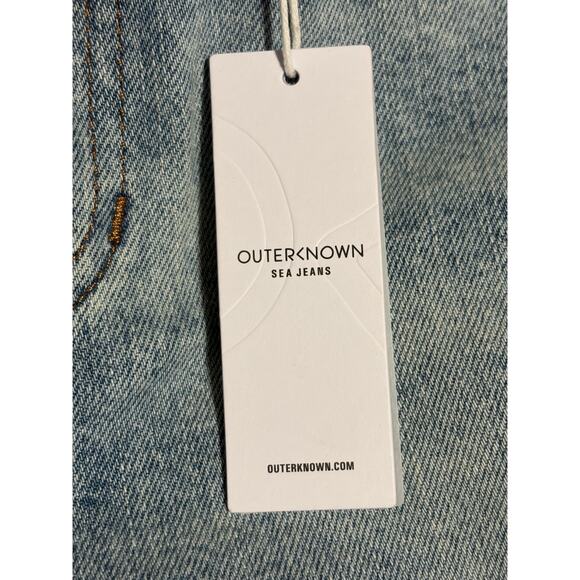 Outerknown Mens Jeans 29x30 NWT Cove Slim Light Wash Organic Denim Sustainable - Picture 4 of 13